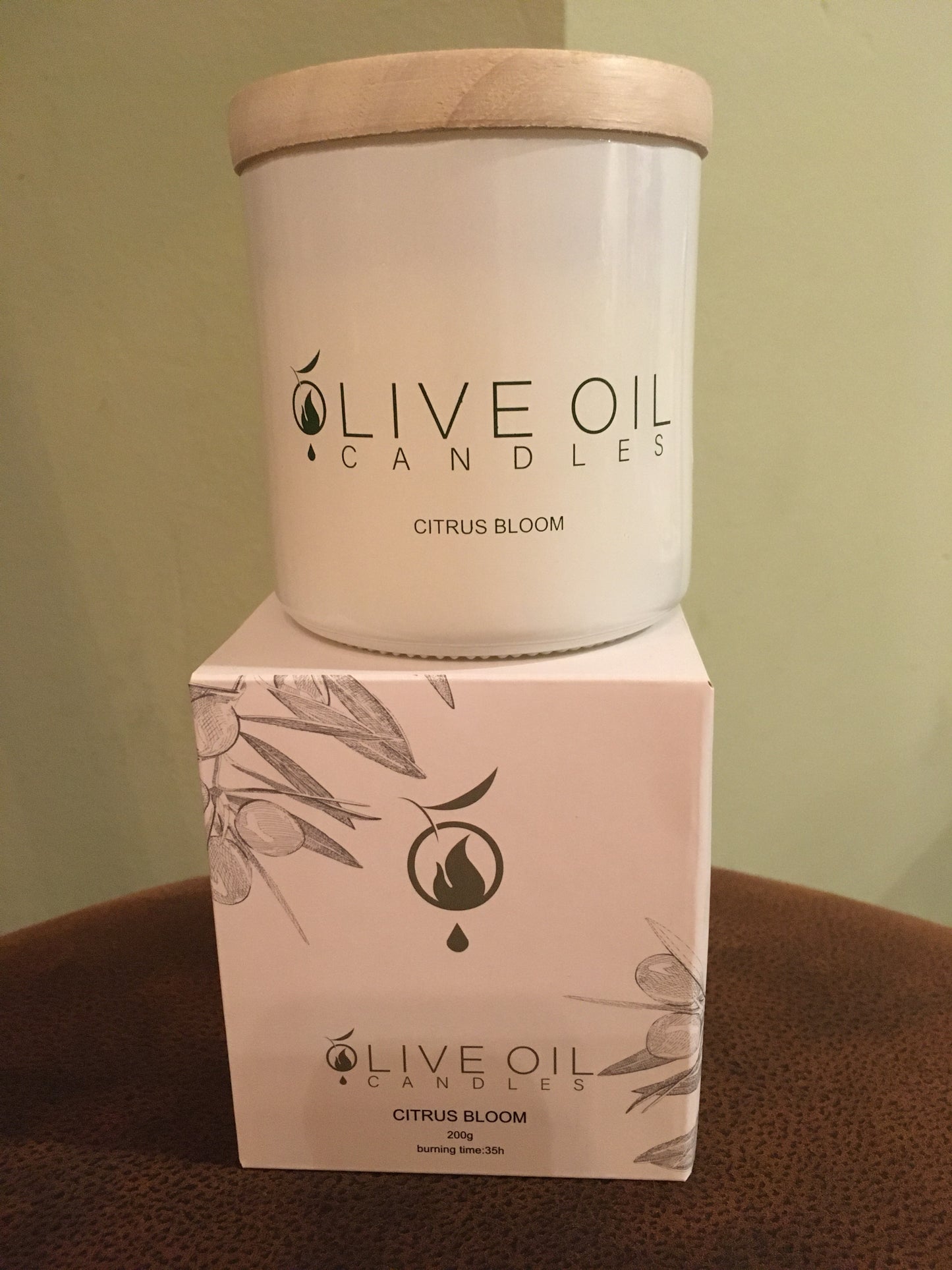 Citrus Bloom Olive Oil Candle