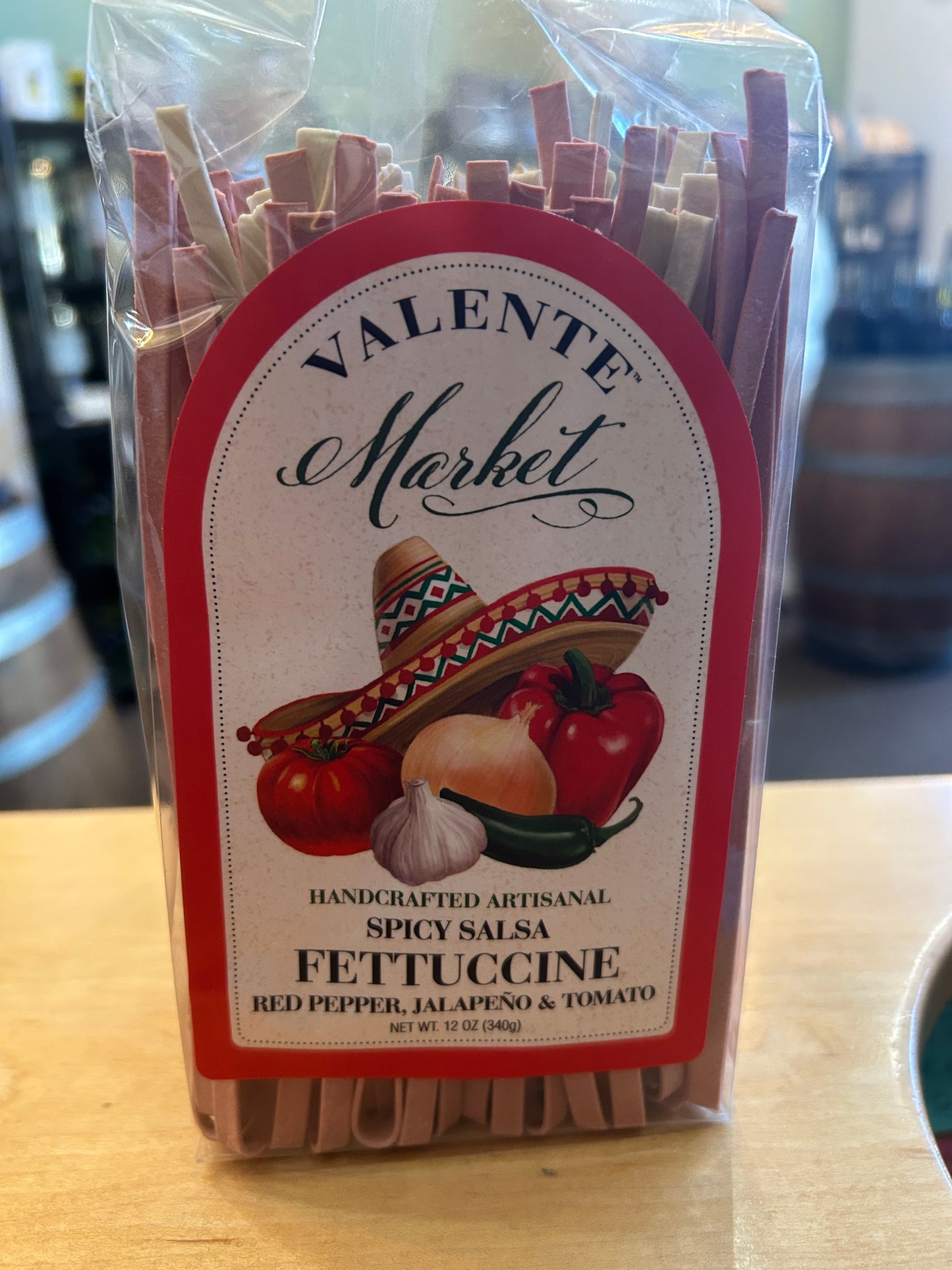 Spicy Salsa Fettuccine