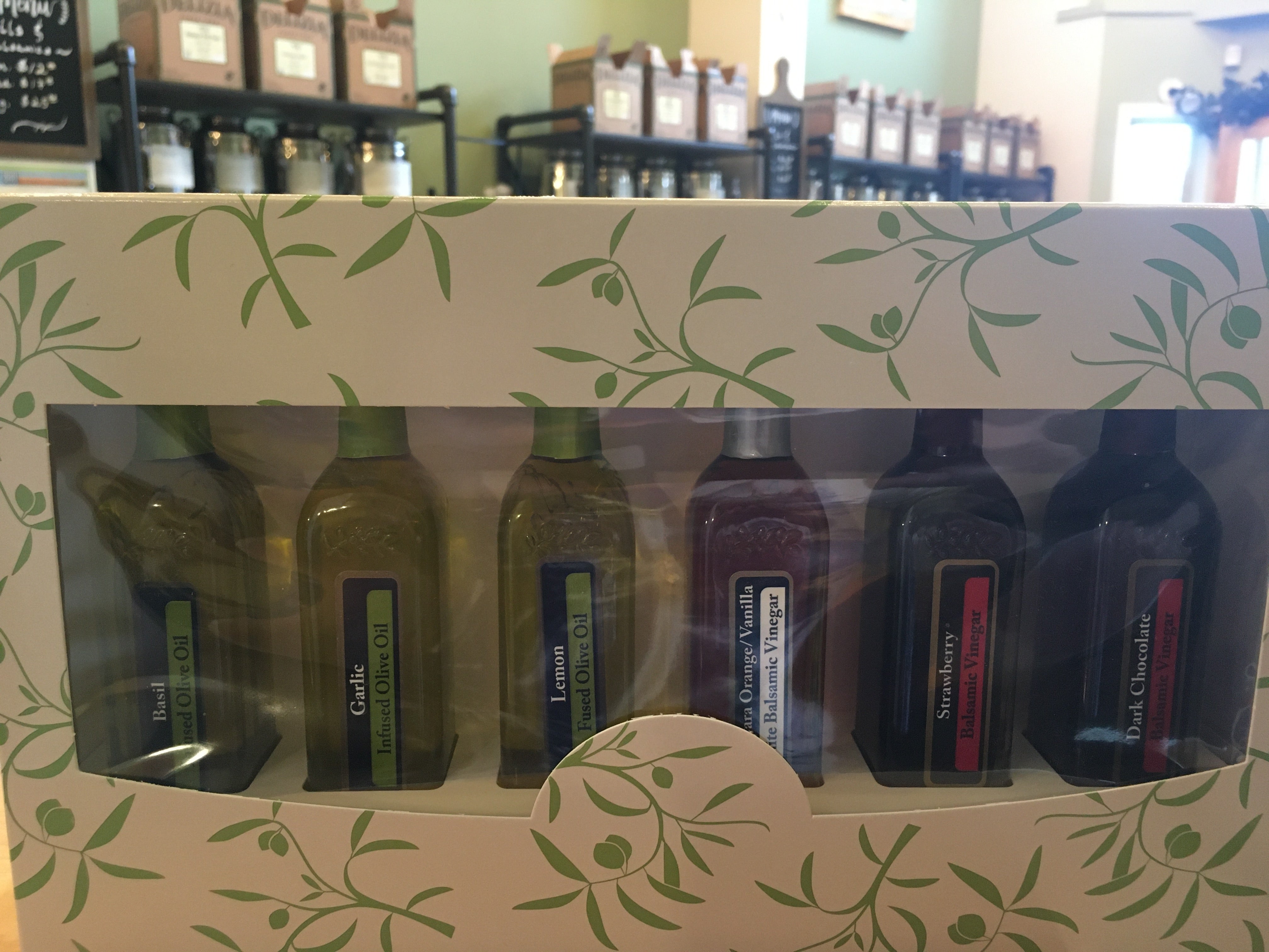 60ml Olive Oil and Balsamic Gift Set - The Olive Bar