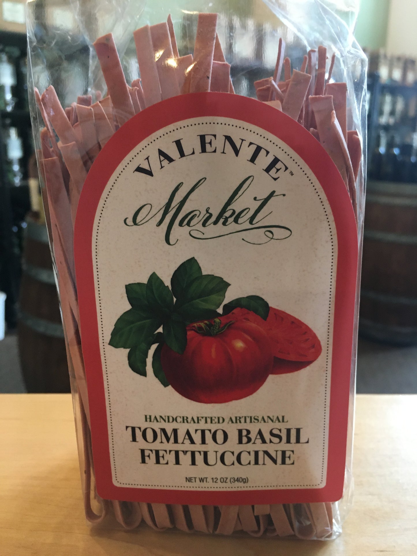 Tomato Basil Fettuccine