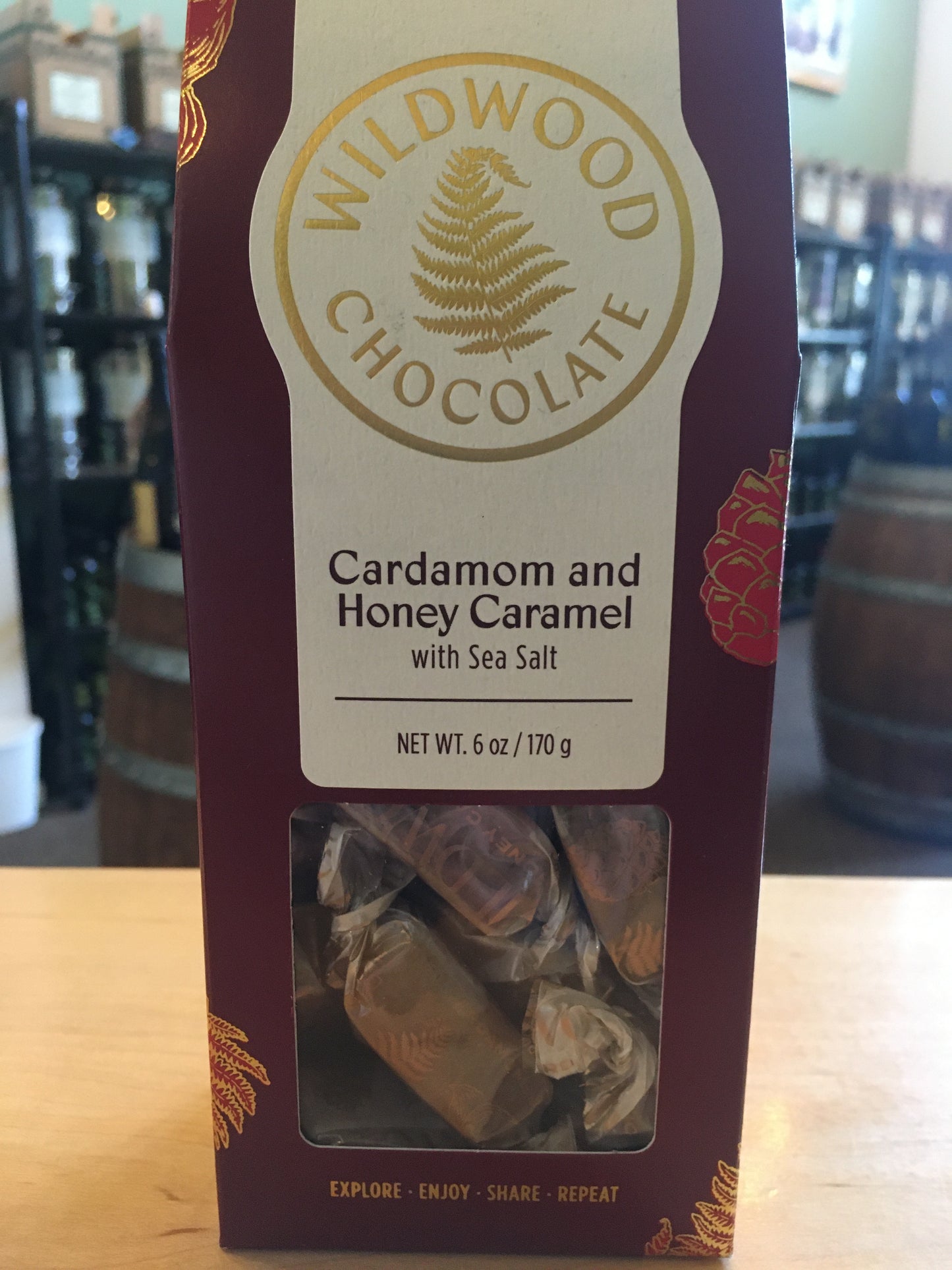 Cardamom & Honey Carmels with Sea Salt