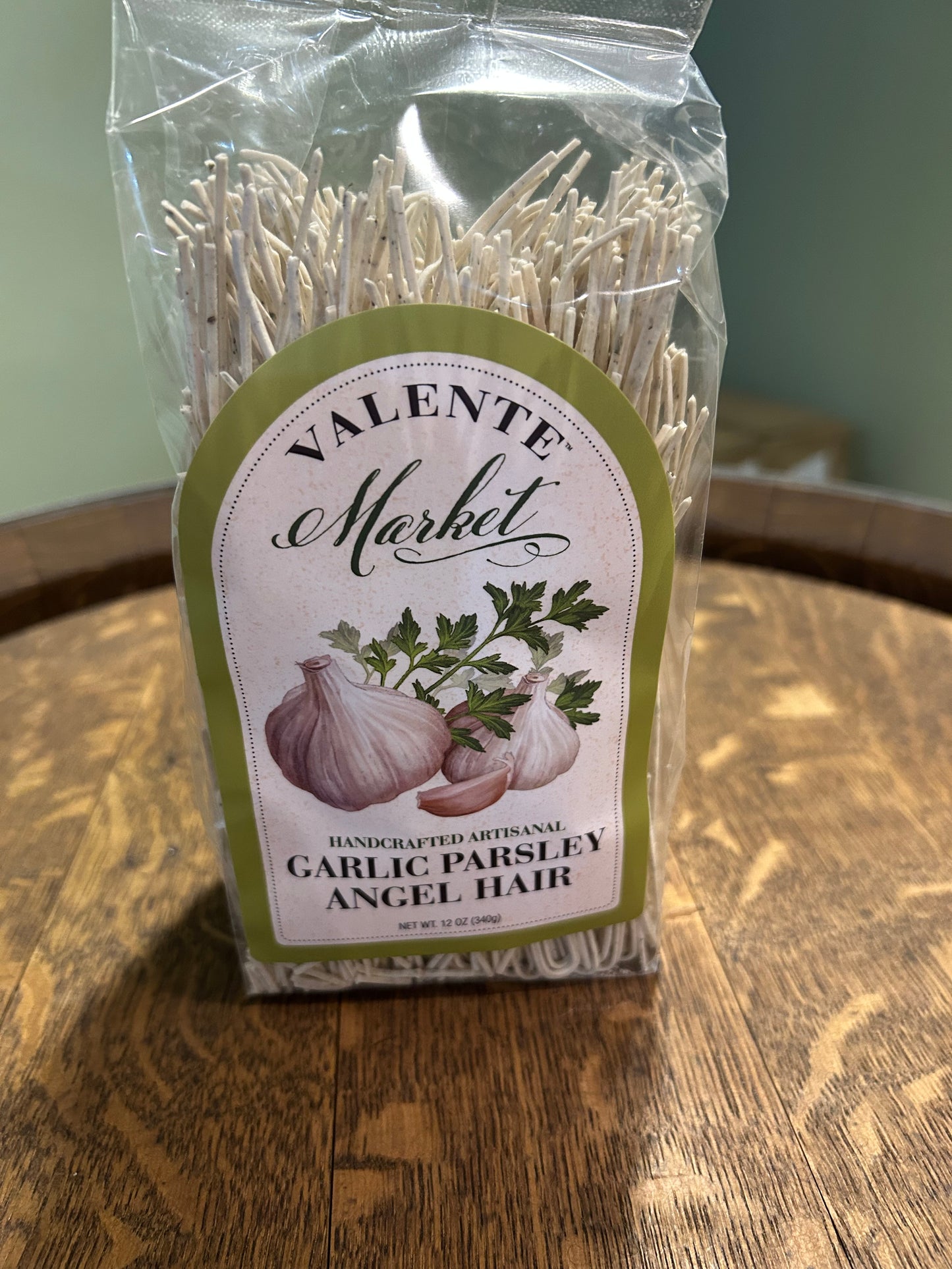 Garlic Parsley Angel Hair