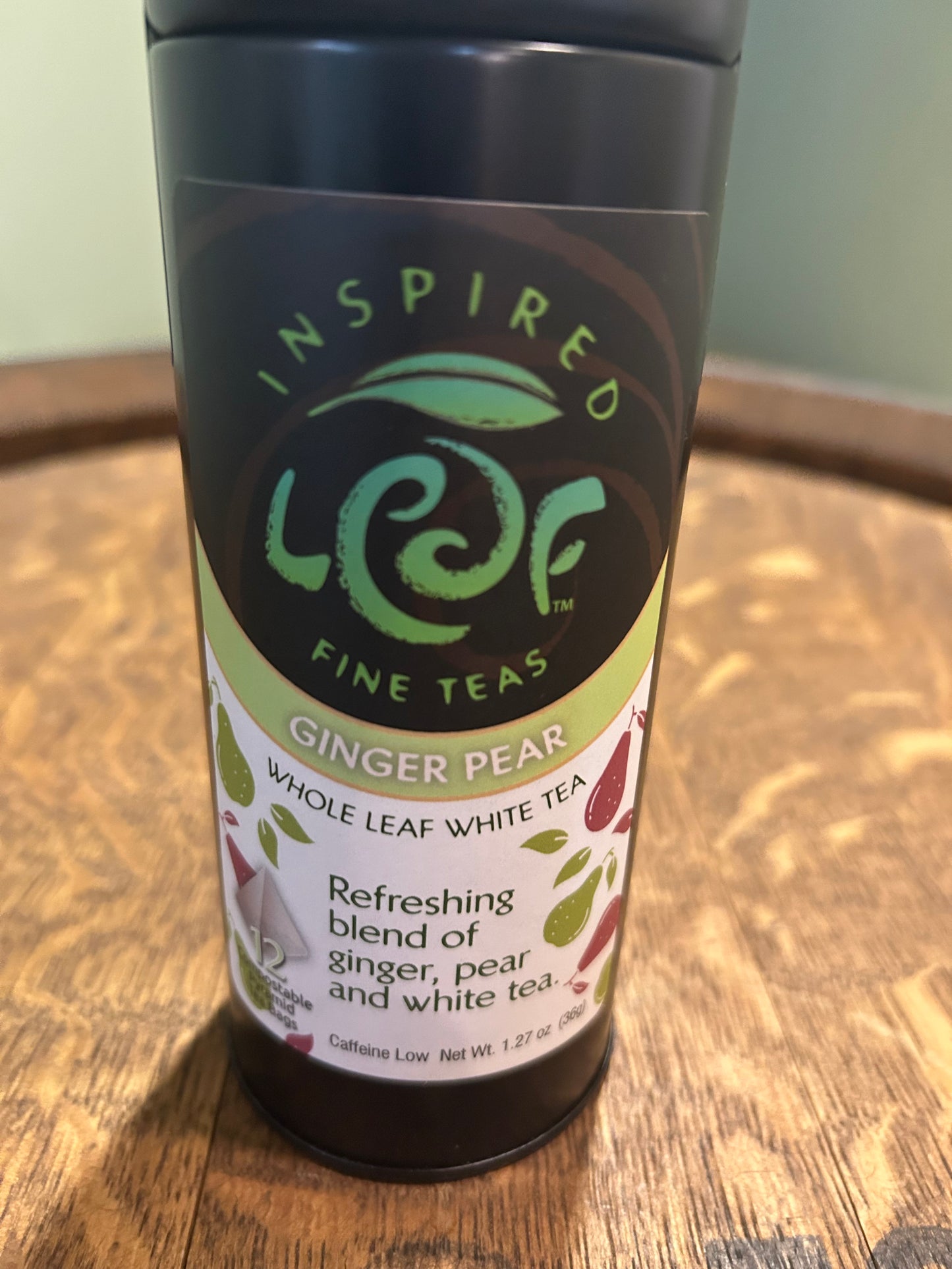 Ginger Pear-(White Tea)
