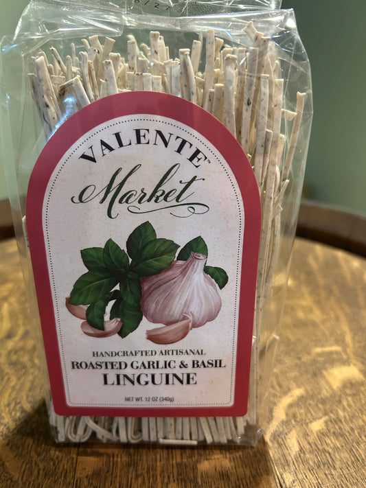 Roasted Garlic & Basil Linguine