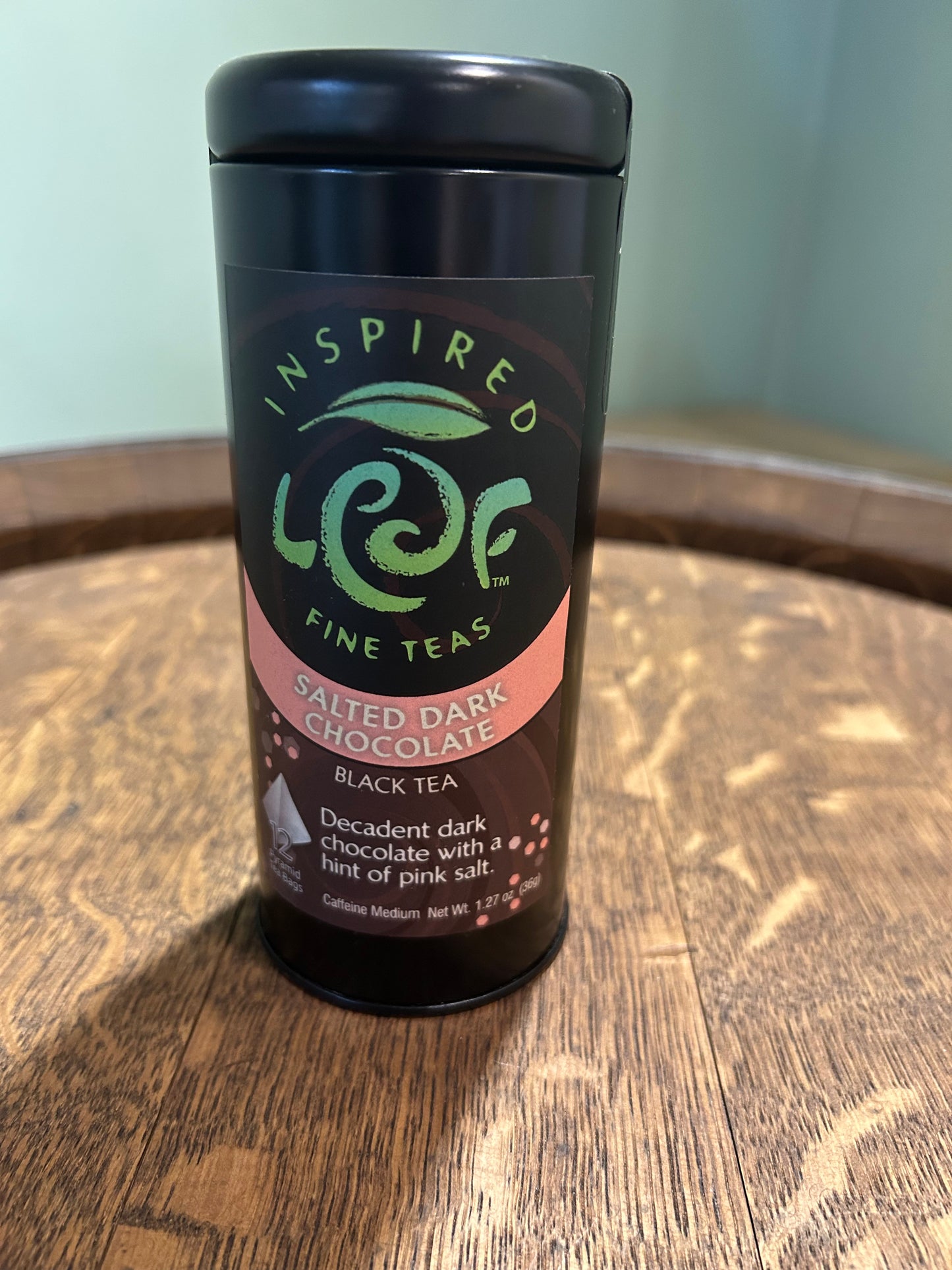 Salted Dark Chocolate-(Black Tea)