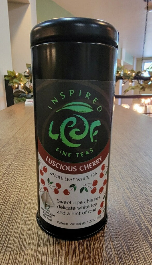 Luscious Cherry-(Whole Leaf White Tea)